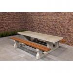 Picnic Set Deluxe 246 cm - Natural Concrete 437718