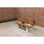 Parkbench Duo - Natural Concrete 437728
