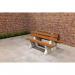 Parkbench Duo - Natural Concrete 437728