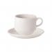 Pure White Stacking Cup X 6+ Double Well Saucer X 6 (pack of 2) 437781