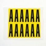 Letter A 12 Characterscard,56 X 21 mm Pack of 10 437822