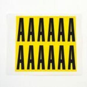 Letter A 12 CharactersCard, 56X21mm Pack Of 10 437822