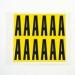 Letter A 12 Characterscard,56 X 21 mm Pack of 10 437822