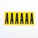 Letter A 6 Characterscard 90 X 38 mm Pack of 10 437823