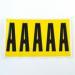 Letter A 5 Characterscard 130 X 45 mm Pack of 10 437824