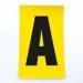 Letter A 1 Charactercard 230 X 140 mm Pack of 10 437825