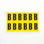 Letter B 12 Characterscard,38 X 21 mm Pack of 10 437827