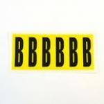 Letter B 6 Characterscard 90 X 38 mm Pack of 10 437829