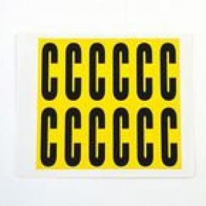 Letter C 12 CharactersCard, 56X21mm Pack Of 10 437834