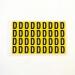 Letter D 36 Characterscard,19 X 14 mm Pack of 10 437838
