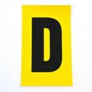 Letter D 1 CharacterCard 230X140mm Pack Of 10 437843