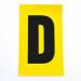 Letter D 1 Charactercard 230 X 140 mm Pack of 10 437843