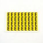 Letter E 36 Characterscard,19 X 14 mm Pack of 10 437844