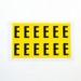 Letter E 12 Characterscard,38 X 21 mm Pack of 10 437845