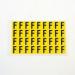 Letter F 36 Characterscard,19 X 14 mm Pack of 10 437850