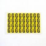 Letter G 36 Characterscard,19 X 14 mm Pack of 10 437856