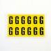 Letter G 12 Characterscard,38 X 21 mm Pack of 10 437857