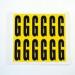 Letter G 12 Characterscard,56 X 21 mm Pack of 10 437858