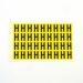 Letter H 36 Characterscard,19 X 14 mm Pack of 10 437862
