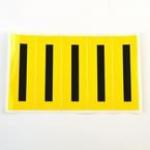 Letter I 5 Characterscard 130 X 45 mm Pack of 10 437872