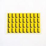 Letter l 36 Characterscard,19 X 14 mm Pack of 10 437886