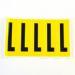 Letter l 5 Characterscard 130 X 45 mm Pack of 10 437890