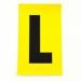 Letter l 1 Charactercard 230 X 140 mm Pack of 10 437891