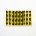 Letter m 36 Characterscard,19 X 14 mm Pack of 10 437892