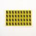 Letter N 36 Characterscard,19 X 14 mm Pack of 10 437898