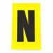Letter N 1 Charactercard 230 X 140 mm Pack of 10 437903