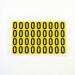 Letter O 36 Characterscard,19 X 14 mm Pack of 10 437904