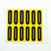 Letter O 12 Characterscard,56 X 21 mm Pack of 10 437906