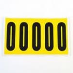 Letter O 5 Characterscard 130 X 45 mm Pack of 10 437908