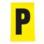 Letter P 1 Charactercard 230 X 140 mm Pack of 10 437915