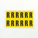 Letter R 12 Characterscard,38 X 21 mm Pack of 10 437923