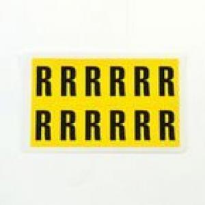 Letter R 12 CharactersCard, 38X21mm Pack Of 10 437923
