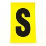 Letter S 1 Charactercard 230 X 140 mm Pack of 10 437933