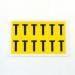 Letter T 12 Characterscard,38 X 21 mm Pack of 10 437935