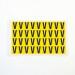 Letter V 36 Characterscard,19 X 14 mm Pack of 10 437946