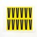 Letter V 12 Characterscard,56 X 21 mm Pack of 10 437948