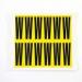 Letter W 12 Characterscard,56 X 21 mm Pack of 10 437954