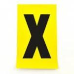 Letter X 1 Charactercard 230 X 140 mm Pack of 10 437963