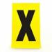 Letter X 1 Charactercard 230 X 140 mm Pack of 10 437963
