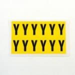 Letter Y 12 Characterscard,38 X 21 mm Pack of 10 437965