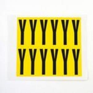 Letter Y 12 CharactersCard, 56X21mm Pack Of 10 437966