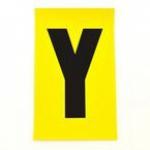 Letter Y 1 Charactercard 230 X 140 mm Pack of 10 437969