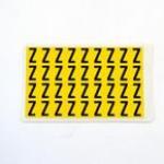 Letter Z 36 Characterscard,19 X 14 mm Pack of 10 437970