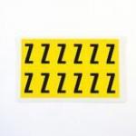 Letter Z 12 Characterscard,38 X 21 mm Pack of 10 437971