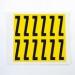Letter Z 12 Characterscard,56 X 21 mm Pack of 10 437972