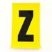 Letter Z 1 Charactercard 230 X 140 mm Pack of 10 437975